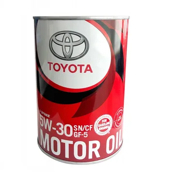 Масло моторное TOYOTA  5w30 SN/GF-5 1л (08880-10706) метал.