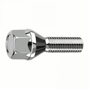 Болт литого диска ХРОМ M12 x 1.25 hex 17