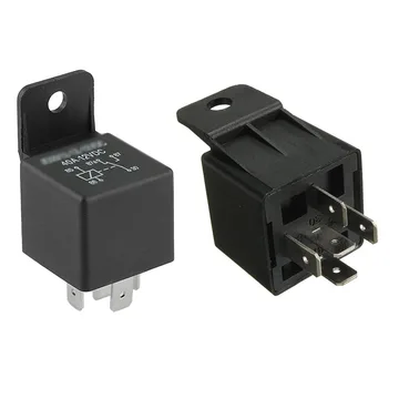 Реле 5-х контактное 12V 40A (с скобой) 1282