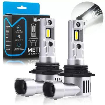 Светодиодные LED лампы ElectroKot METEOR 12V HB3 9005 5000K, 3360Lm, к-т 2шт