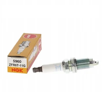 Свеча зажигания NGK 5960 Skoda, VW 1.4/1.6 Калуга (ZFR6T-11G) 1шт.