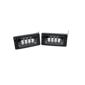 Фара противотуманная диодная  2110-15 50W LED 7 диода 1х режим. к-т-2шт.