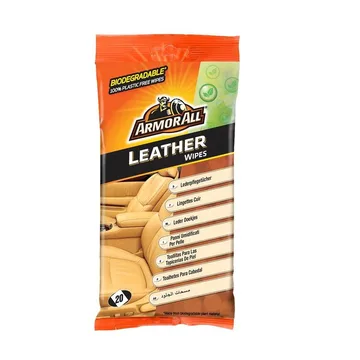 ArmorAll 20ct Leather Flow Wipes Салфетки Влажные для кожаных поверхностей (6) Е302056500