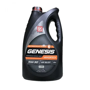Масло моторное Лукойл GENESIS ARMORTECH FD А5/В5 5w30 4л синт.