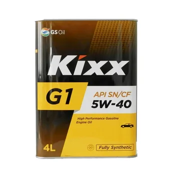 Масло моторное Kixx G1 5w40 SN\CF 4л
