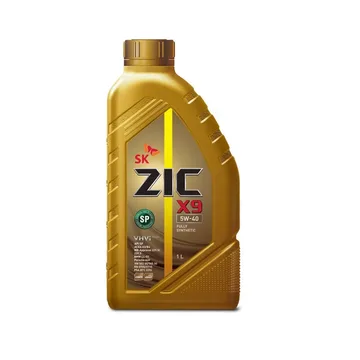 Масло моторное ZIC X9 5w40 A3/B3/B4 SP 1л
