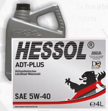 Масло моторное HESSOL  ADT PLUS  5w40 A3/B4 син. 4л
