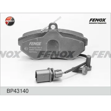 Колодки торм. перед. FENOX BP43140 AUDI A4 94-08, Passat 96-05