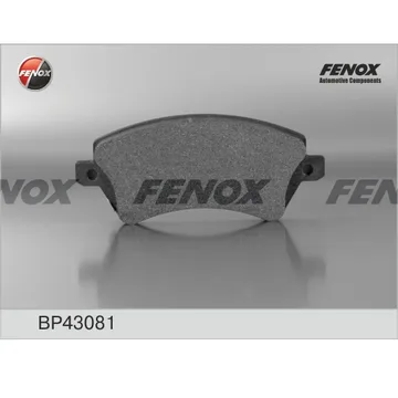 Колодки торм. перед. FENOX BP43081 Toyota Corolla 02-07