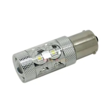 яЛампа диодная 10-30V P21W цоколь 1156-10*5 STARLED 8G white (мега-яркая) кт. - 2шт.
