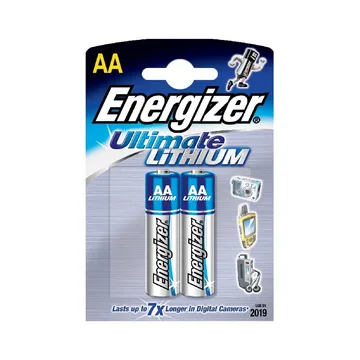 Батарейка ENERGIZER Ultimate Lithium FSB2 тип AA (уп-2шт) Е301535201