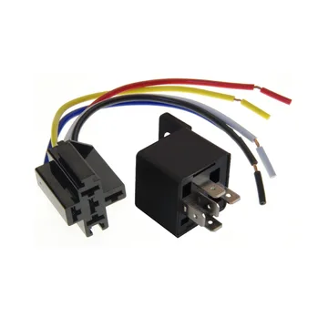 Реле 5-контакное с колодкой 30A MAXONY MX-20