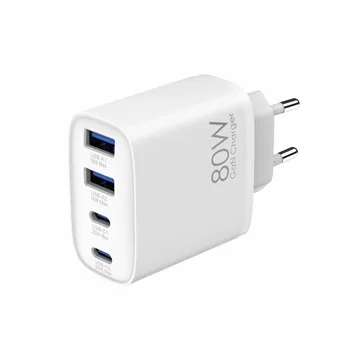 Сетевое зарядное устройство MIVO MP-400Q 2USB+2Type-C 80W