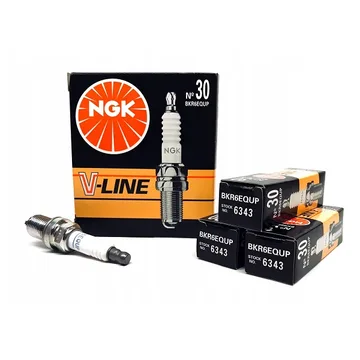Свечи NGK V-line №30 6343 AUDI, BMW, VOLVO (BKR6EQUP)