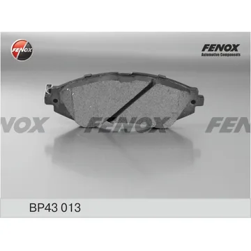 Колодки торм. перед. FENOX BP43013 Daewoo Evanda. Lanos