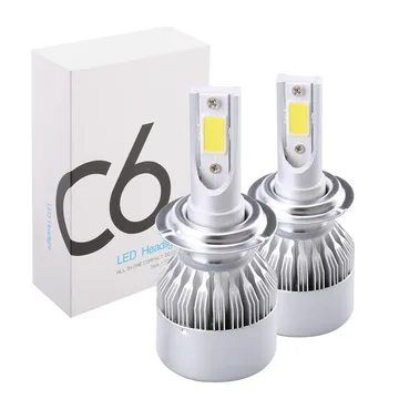 Лампа диодная C9 12-24V H7 6000lm К-т