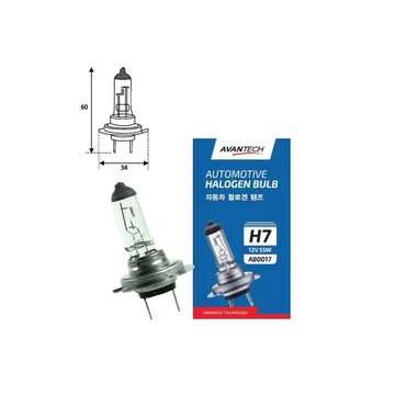Лампа 12V Avantech H7 55W AB0017