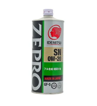 Масло моторное IDEMITSU ZEPRO ECO MEDALIST GF-5 0w20 1л.