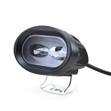 Фара противотуманная диодная дополнительного ближнего света 2 CREE 20W 6D овальная к-т 2шт