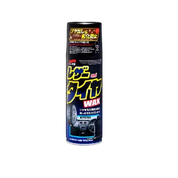 Soft99 Полироль универсальный (кож.,рез.,пласт.) Leather & Tire Wax, 420мл 02001/10226