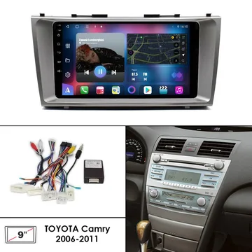 Установочный к-т для штатной а/м 9" TOYOTA Camry XV 40 2006-2011 + проводка