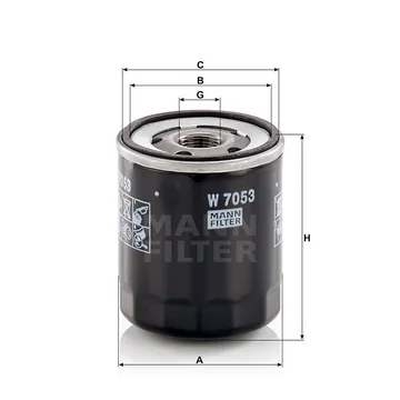 Ф. маслен. MANN W7053