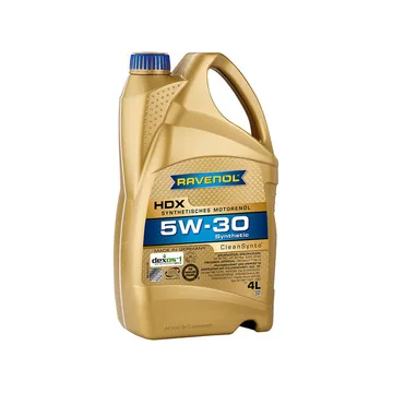 Масло моторное RAVENOL HDX 5w-30 GF-6A синт. 4л