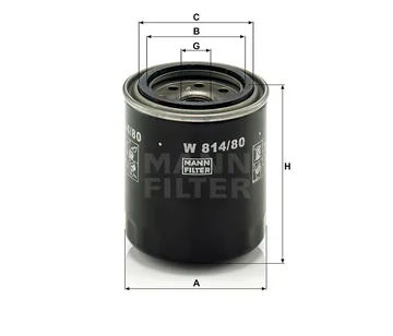 Ф. маслен. MANN W814/80