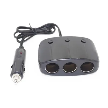 Разветлитель прикур. Eplutus 3гн. FC-335 + USB