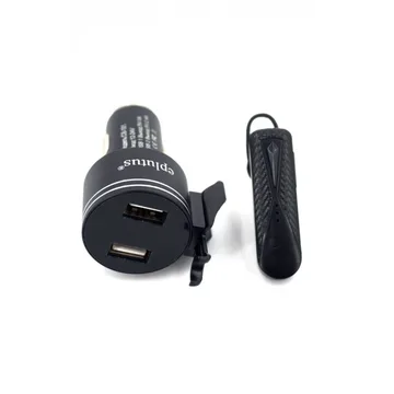 АЗУ USB порт eplutus CB-101 2.4A + ГАРНИТУРА Bluetooth