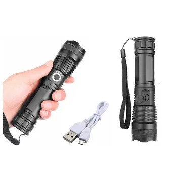 Фонарик zoom (microUSB) BL-577-P50