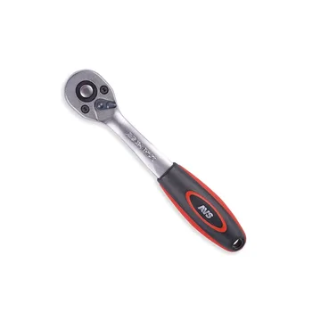 Рукоятка трещоточная 1/4"DR 72 зубца (пластиковая ручка) AVS RH11472