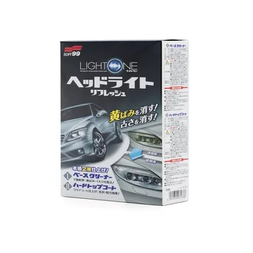 Soft99 Покрытие для фар и пластика Linght One 50+8 мл 03133
