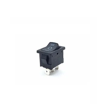 Кнопка-клавиша 250V 6A (3c) mini черн. (с нейтралью) SC768