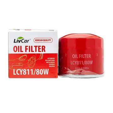 Фильтр масляный LivCar LCY811/80W KIA (W811/80)