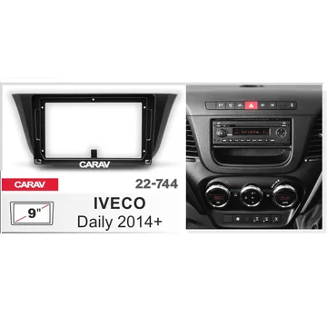 Рамка 9" CARAV 22-744 IVECO Dally 2014+