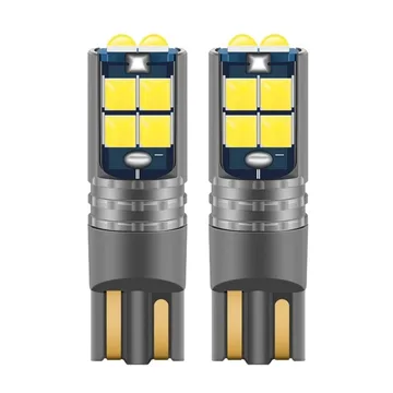 Лампа диодная 10-30V W5W б/ц T10 Canbus 10SMD AVS белая кт. - 2шт.