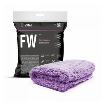 Detail Микрофибровая салфетка для располировки жирных составов FW "Finish Wipe" 40*40 DT-0244