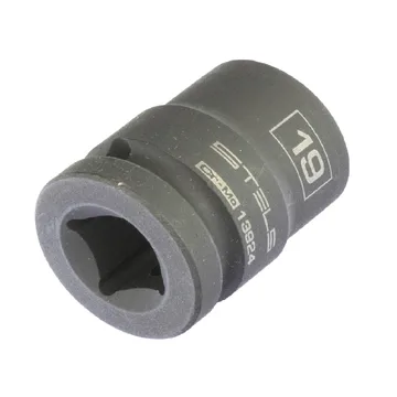STELS 13946 Головка ударная шестигранная 1/2 19мм
