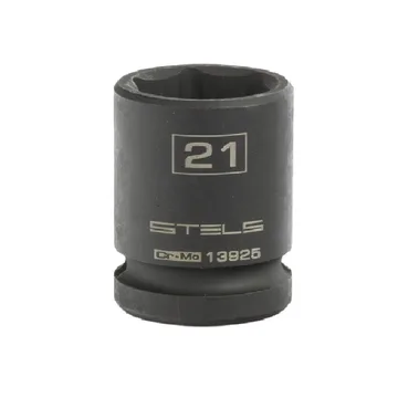 STELS 13947 Головка ударная шестигранная 1/2 21мм