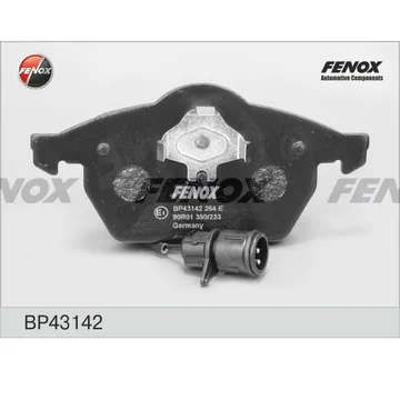 Колодки торм. перед. FENOX BP43142 Audi 100, A6