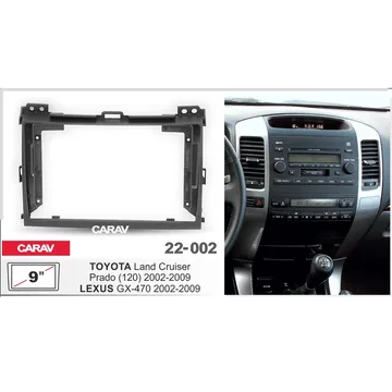Рамка 9" CARAV 22-002 TOYOTA PRADO 120 2009