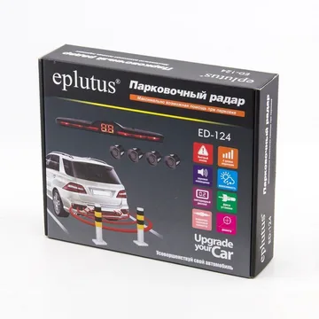 Парктроник Eplutus ED-124 Black (4 датчика)