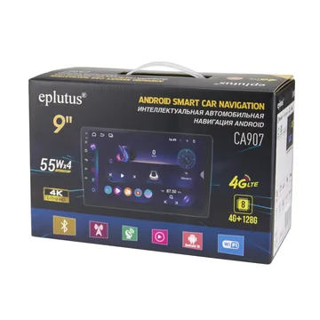 Автомагнитола Eplutus CA907 (ANDROID 15) 9",8-ядер. 4GB-ОЗУ, 128GB, 4G