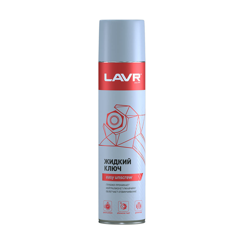 LAVR Ln1491 Смазка Жидкий ключ аэрозоль 400мл 111491