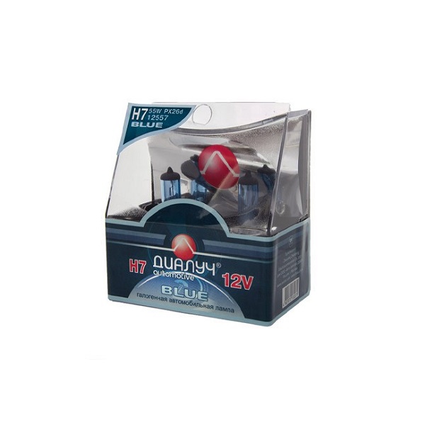 Лампа 12V Диал-Луч H8 35W BLUE DUO (Eurobox,2шт.) 1006