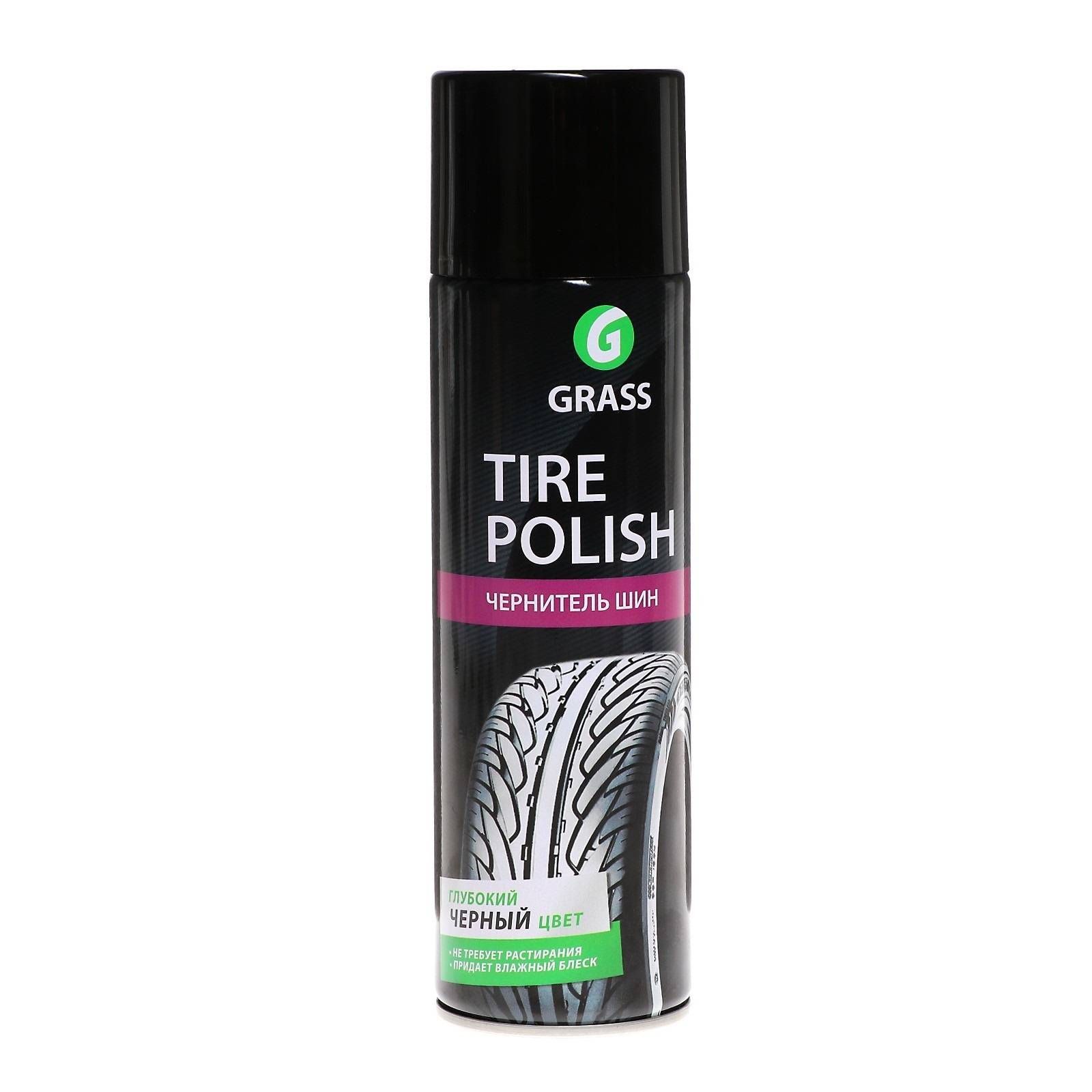 GraSS Чернитель шин “Tire Polish” (аэрозоль 650 мл) 700670