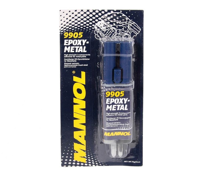 MANNOL 9905 Клей эпоксидный по металлу 30г.