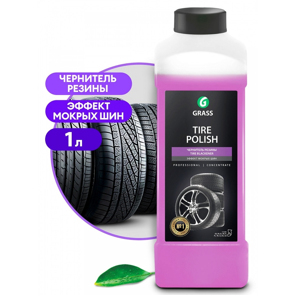 GraSS Чернитель шин “Tire Polish” (канистра 1л) 121201