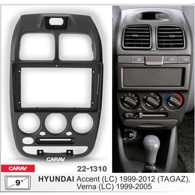 Фото Рамка 9" CARAV 22-1310 Hyundai Accent LC 1999-2012